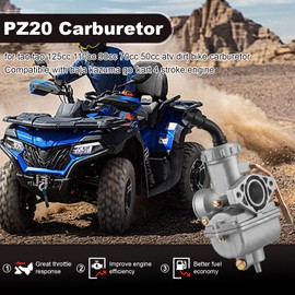 pz20 110cc Carburetor For Tao Tao ATV 110cc 125cc Go Kart Dirt Bike Carb