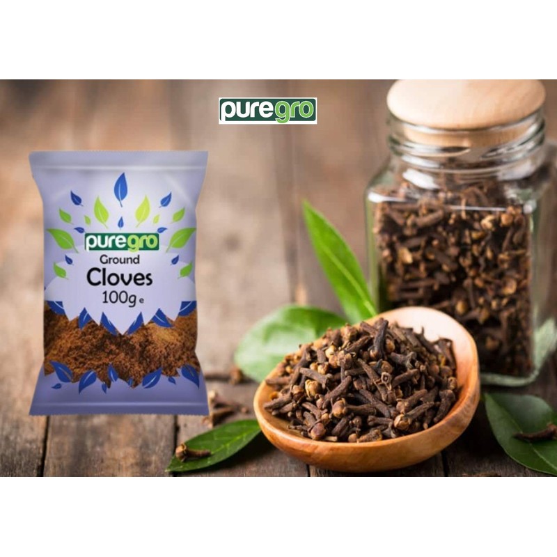 Puregro Ground Cloves 100g | PACK OF 1| Clavos de