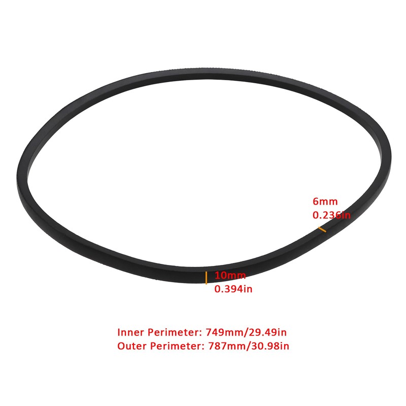 SG Store Lawn Mower Drive Belt RL534TR Compatible with Honda