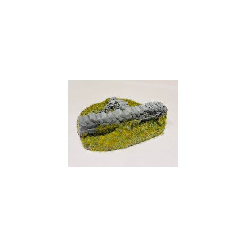 Javis Dry Stone Roadside Wall Corners - OO Gauge/1:76 Scale