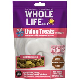 Whole Life Pet Living Treats for Cats Blended with Probiotics to Promote Healthy Digestion