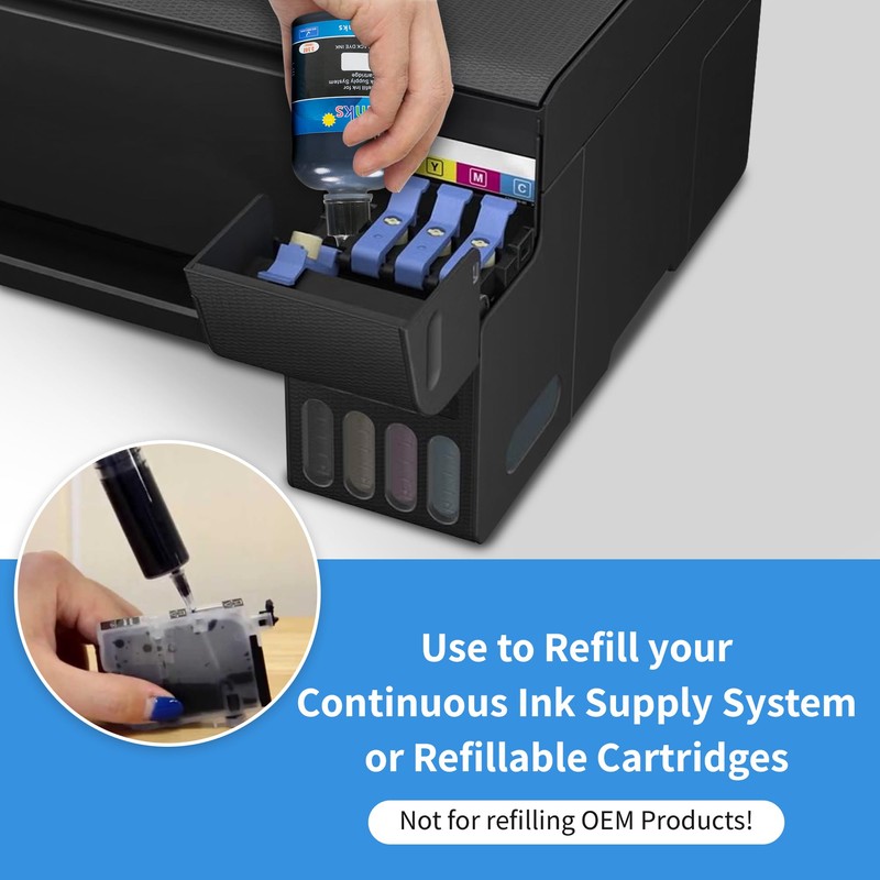 CIS Inks Standard Universal Black Refill Ink - 400 ml