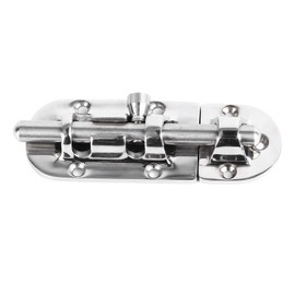 Door Latch Lock 110x38mm 316 Stainless Steel High Accuracy Electrolytic Polishing Process Sliding Bolt Lock