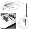 Kinekt3d Guide Systems Signs Made of 1.5 mm Aluminium Solid