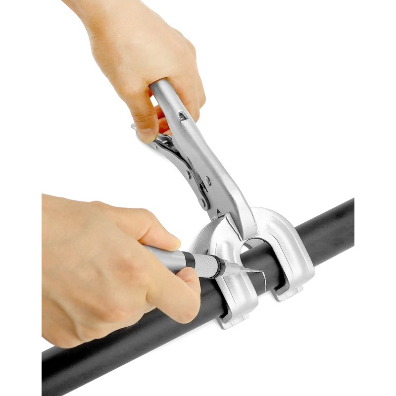 QWORK 9" Locking Pliers, 4 Pack Metal Welding Clamp, Quick-lock