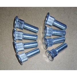 Front Rear Wheel Hub Bolt Studs # 90114-10016 90114-10012 Replacement for 2004-2013 YAMAHA RHINO 450 660 700 UTVs & 1998 1999 BIG BEAR 350 2WD 4WD TIMBERWOLF 250 KODIAK 400 ATV