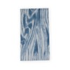 Woodgrain Stone Blue Guest Towel Napkins - 15 Per Package