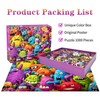 Puzzle 1000 Pieces, Puzzle for Adults, Impossible Puzzle, Colourful Tile