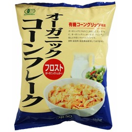 Muso Organic Cornflakes, Frost, 5.3 oz (150 g) x 4 Bags