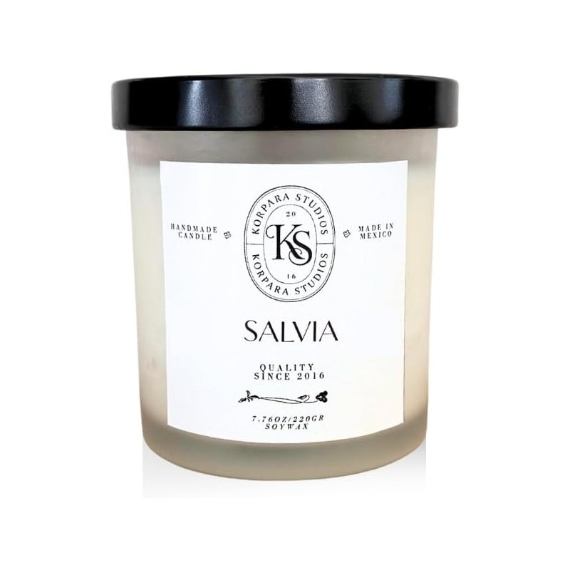 Vela aroma Ocean Breeze. Vela relajante de cera de soya.