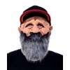 Zagone Studios Virgil Old man mask with attached basball cap