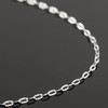 UMAOKANG 32.8 Feet Stainless Steel Jewelry Making Chains Embossed Cable