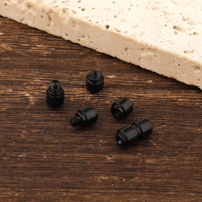 SAVITA 3 Sets Thumb Studs, Titanium Screws Replacement Thumb Studs