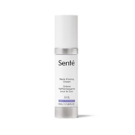 Sente Crema Reafirmante Para El Cuello Senté Para Piel Arrugada Y Líneas Verticales | Eleva, Reafirma Y Suaviza Cuello Y Escote | Hsa, Cafeína, Vitami