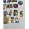 The Simpsons 54 PCS Anime Spoof Simpson Sticker Waterproof Suitcase