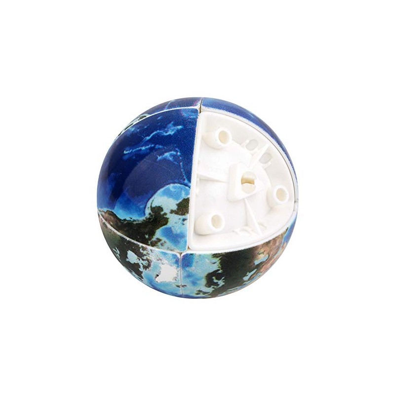 CuberSpeed Yuxin Earth - Rompecabezas de cubeta de 2 x