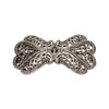 Alpenflüstern API107 Antique Silver Tone Bow Brooch, Metal, Without Stone