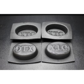 Install Bay 4 PCS SPEAKER BAFFLE ACOUSTIC FOAM 4" X 6" SHALLOW OVAL CAR AUDIO BASS IBBAF462