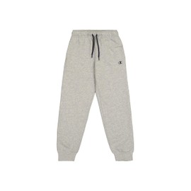 Champion Legacy Legacy Basics B - Ultralight Powerblend Fleece Rib Cuff Pantaloni da Tuta, Grigio Melange Chiaro, 9-10 Anni Bambino FW23