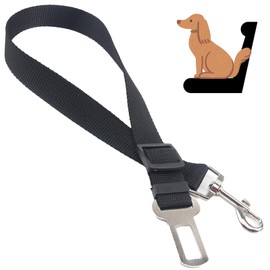 Pack of 1 Seat Belt for Car, Dog Seat Belt for Car, Dog Harness Car, Car Seat Belt Dogs, Dog Seat Belt Car Rear Seat, Dog Belt Car Rear Seat, for Dogs, Cats, Nylon Material