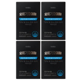 Daewon Health Omega Fighter 450mg 60 capsules 4 boxes / 대원헬스 오메가파이터 450mg 60캡슐 4박스