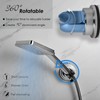 Suction Shower Head Holder - Relocatable Handheld Showerhead Holder -