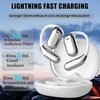 Open Bluetooth Headphones, Ear Hook LED Colour Screen Headphones, Active