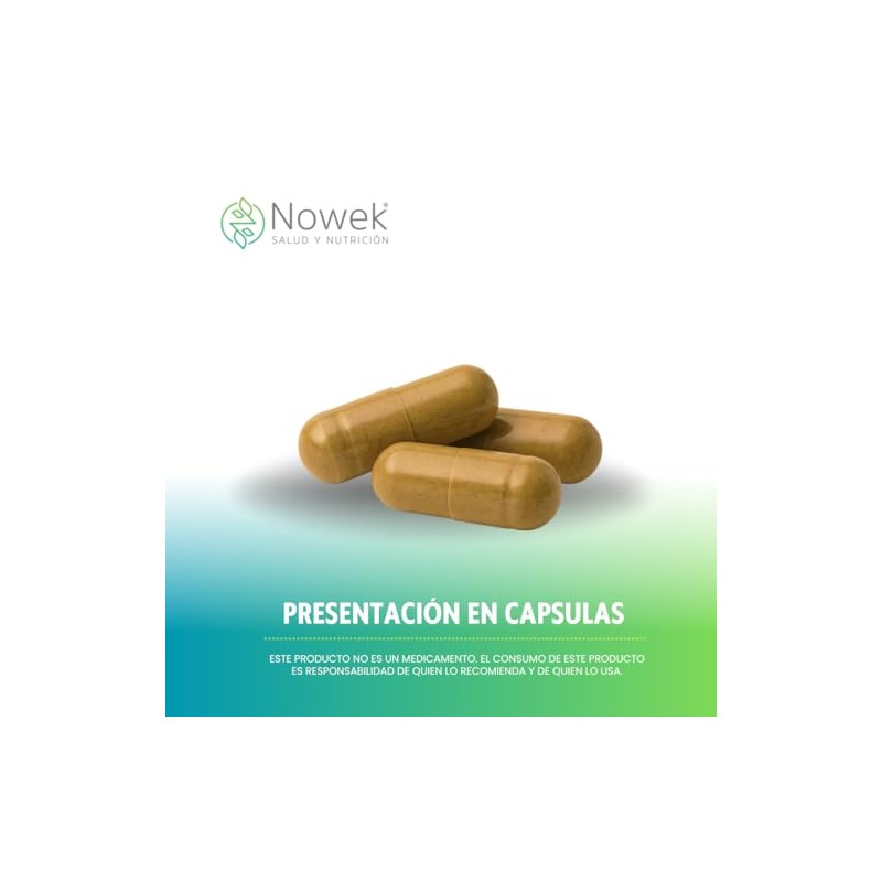 Nowek | Cúrcuma + Boswellia | 60 Cápsulas | Suplemento