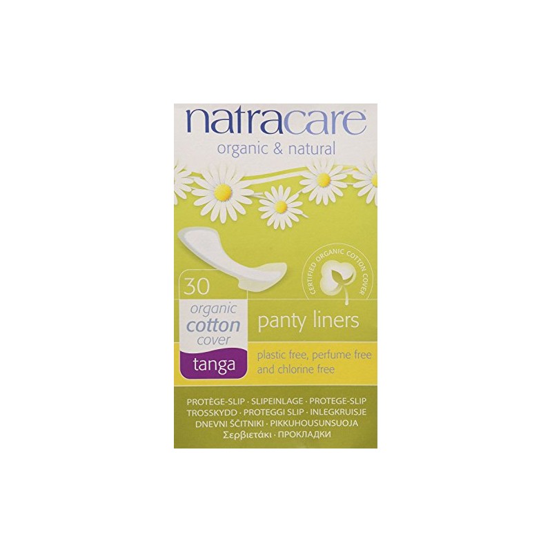NATRACARE PANTY LINER,TANGA, 30 CT