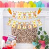 Happy Easter Banner Bunny Carrots Banner Easter Decorations for Indoor