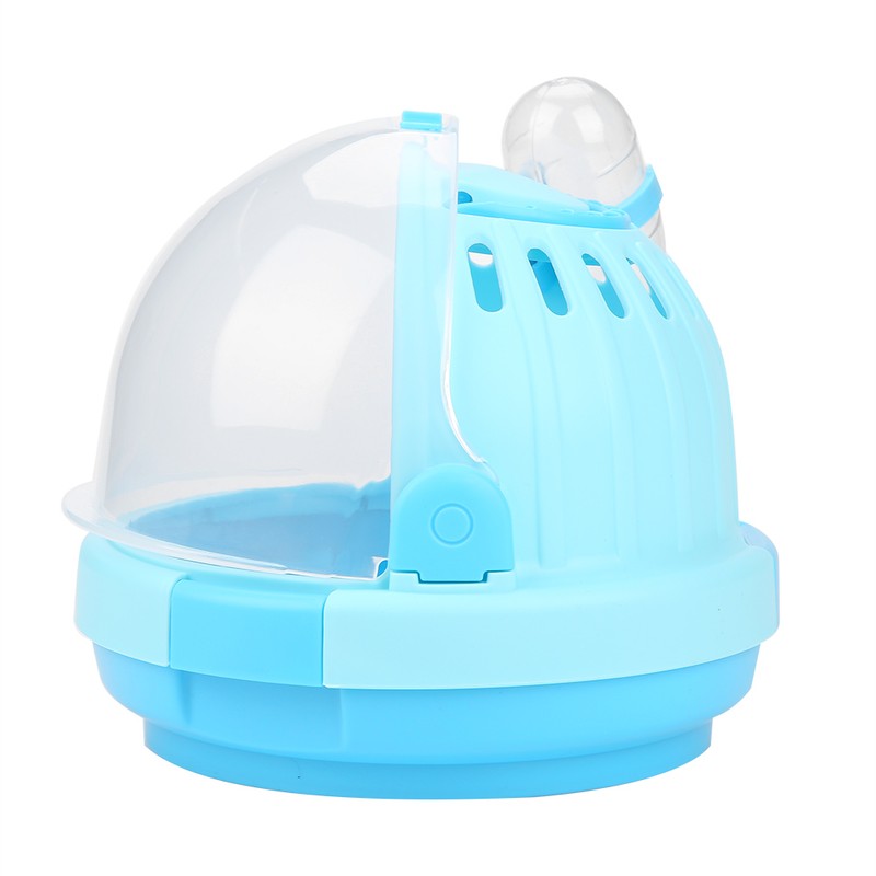 Small Portable Breathable Pet Animal Hamster Cage Case Travel Outdoors