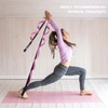 A AZURELIFE Premium Durable Stretch Straps with Loops, Stretching Strap
