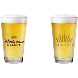 Budweiser Select Pint Glass - Set of 2