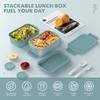 Jelife Bento Box Adult Lunch Box - 72oz Stackable Bento
