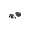 Delock M12 8 Pin X-Coded Male to RJ45 Female Network