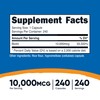 Nutricost Biotin (Vitamin B7) 10,000mcg (10mg) Vitamin Supplement, 240 Capsules
