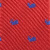MENDEPOT Snail Necktie With Box Microfiber Jacquard Blue Snail Pattern