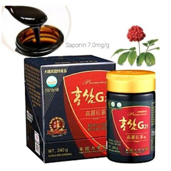 Myeongjang Red Ginseng Fermented Red Ginseng Extract G21 Parents’ Health Gift 7.0mg/g / 명장홍삼 발효 홍삼정 G21 부모님건강선물 7.0mg/g
