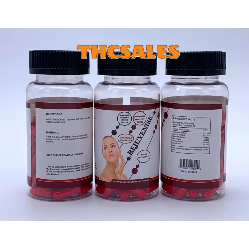 Rejuvenise 3 Rejuvenise Immune System Collagen Antioxidant Pills Pastillas De