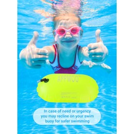 Swim Buoy - Enhanced Visibility Swim Belt with Lightweight Design and Dry Bag Compartment
