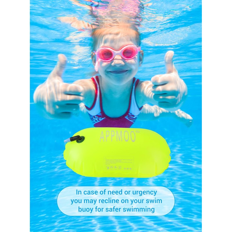 Swim Buoy - Enhanced Visibility Swim Belt with Lightweight Design