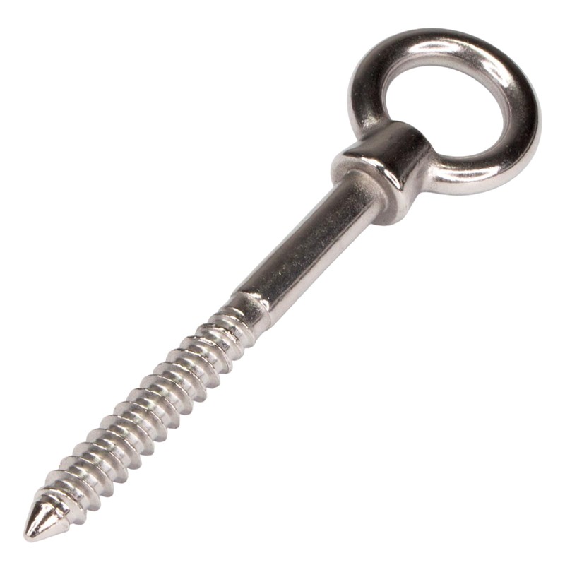 PRIOstahl Eye bolt with wood thread, eye bolt, eye bolt,