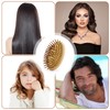 Wooden Scalp Massage Comb, 4.2 x 2.6 x 1.5 Inch