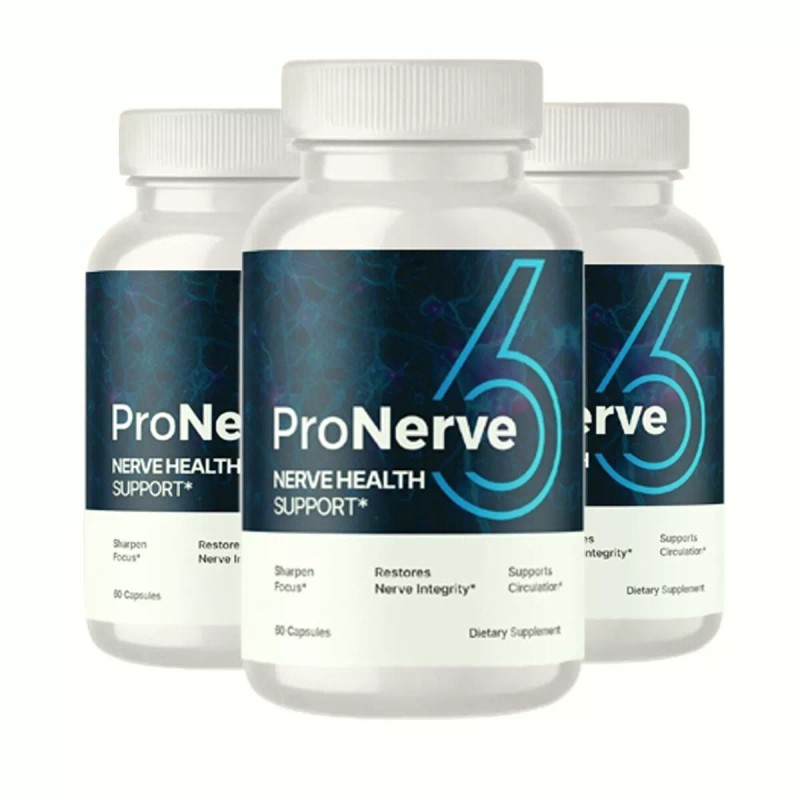 Pronerve 3-Pack ProNerve 6 to Support Nerve Functions & Relief