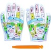 Hand Pressure Point Gloves, Palm and Hand Massage, Fatigue Relief,