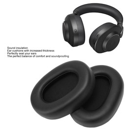 for Jabra Elite 85h Ear Cushions Replacement Ear Pads Cups Cover Leather Memory Foam Earpad Compatible with Jabra Elite 85h Wireless Over Ear Noise Cancelling Headphones