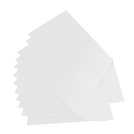 Tofficu 30 Sheets of Versatile Printing Vellum Paper Sticker Printer Paper Glossy Vinyl for Labeling Packaging