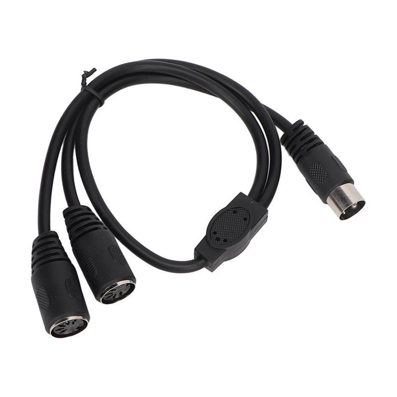 DIN 5 Pin Male to 2 DIN 5 Pin Female