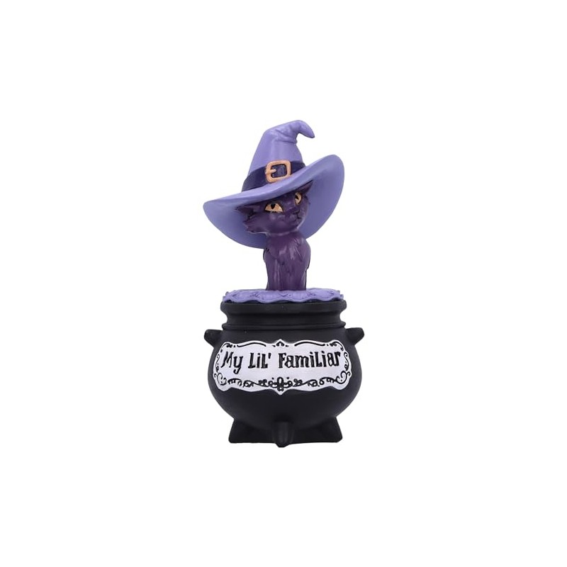 Nemesis Now My Lil Familliar Shadow 10.5cm Cat Witch Figurine