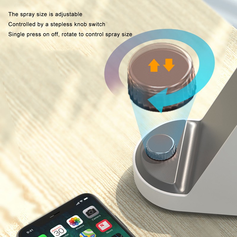 Aroma Humidifier Quiet Large Mist Volume Desktop Aromatherapy Humidifier with